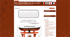 Desktop Screenshot of kokorotaijutsu.be