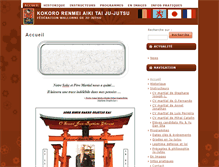 Tablet Screenshot of kokorotaijutsu.be